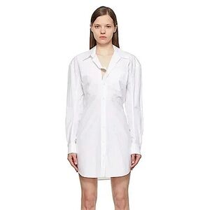 Alexander Wang White Detached Collar
Shirt Dress
